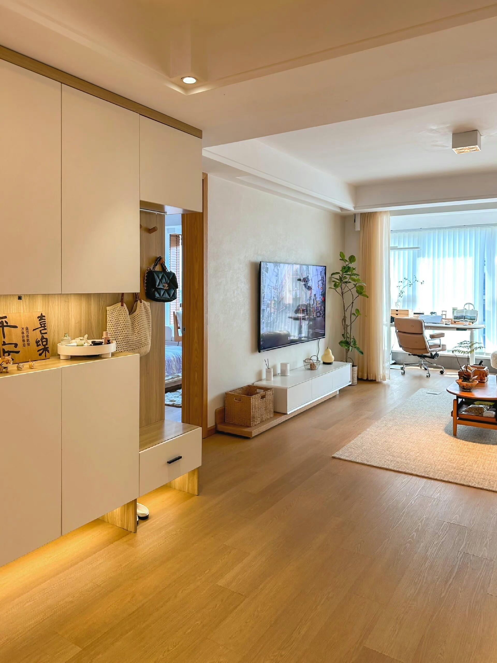 135㎡原木风装修 木韵悠长古朴典雅！(图1)